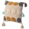 Deerlux 16" Handwoven Cotton Throw Pillow Cover with Tufted Dot Pattern and Side Tassels with Filler QI004306.DT.K - alternate 1